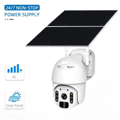 Camera de Supraveghere 4G cu Panou Solar 20W, FullHD, 3MP ,IR 30m, Inregistrare 24/7, TSS-YC24H3-4G