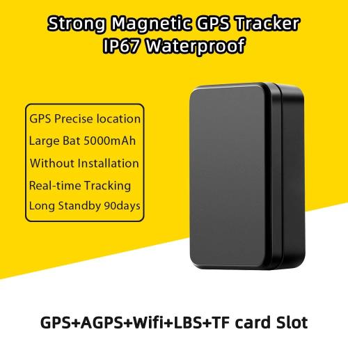 GPS Tracker Auto TSS-G11, GPS+ LBS, Localizare GPS, Baterie 5000mAh, Microfon, Slot card, IP67, cu Magnet
