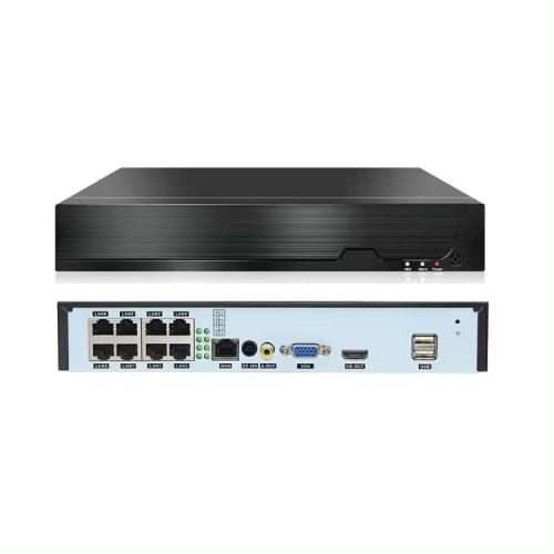 POE NVR cu 8 canale IP,TSS-N08PT, 5MP, Permite HDD 8 TB, H.265+, Xmeye