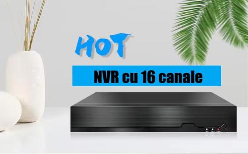 NVR cu 16 canale IP,TSS-N16P, 5MP, Permite HDD 8 TB, H.265+, Xmeye