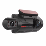 Camera Auto Dubla DVR TSS-331, Ecran LCD 3'', Full HD, G-senzor, Night Vision, Detectia Miscarii, Slot Card - imagine 2