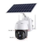 Camera de Supraveghere Audio-Video Wi-Fi cu Panou Solar, TSS-S03AN, 4MP, FullHD, Night Vision IR 25m, Slot SD Card,cu Acumulatori Inclusi si Aplicatie mobila - imagine 7