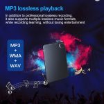 Mini Reportofon Digital ,Card TSS-K2, MP3 Player, Autonomie 150 ore, USB,Anularea Zgomotului, Activare Vocala, Memorie 8GB - imagine 10