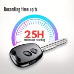 Mini Reportofon, Cheie TSS-M1-4GB , MP3 Player, Anularea Zgomotului, USB, Activare Vocala, Memorie 4GB - imagine 8