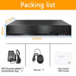 NVR cu 8 canale IP,TSS-N08P, 5MP, Permite HDD 8 TB, H.265+, Xmeye - imagine 4