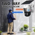 Camera de supraveghere 4G, TSS-D205, cu Panou Solar, Full HD , 2 lentile, PTZ Control din aplicatie, Comunicare bidirectionala, Night Vision,Slot Card - imagine 5