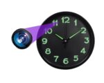 Camera Spion ,WIFI TSS-MCPNV01 ,Ascunsa in Ceas de Perete, Diametru de 20 cm, Glow in the Dark, 5MP Full HD, Inregistrare Audio-Video si Aplicatie Live - imagine 2