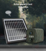 Cameră de vânătoare profesională 4G TSS-S6C Live, cu Panou Solar 3,3W, Full HD 4MP, Detectare Mișcare, Night Vision, APP Control, Waterproof - imagine 3