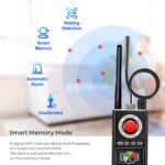 Detector de  Aparate Spion Camere, Microfoane, Localizatoare GPS, Reportofoane, TSS-K88, Detector de Unde Magnetice, Scanare Laser - imagine 3