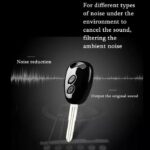 Mini Reportofon, Cheie TSS-M1-4GB , MP3 Player, Anularea Zgomotului, USB, Activare Vocala, Memorie 4GB - imagine 3