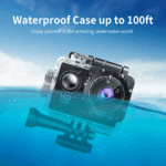 Camera video sport, TSS-SP-HD cu accesorii de prindere pentru bicicleta si casca , husa subacvatica - imagine 4