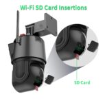 Camera de Supraveghere Wi-Fi ,PTZ, TSS-Y95-W cu Trei Lentile 3MP/3MP+50X Zoom, IR 120m ,Audio Bidirectional, Detectia Miscarii, Slot Card ,App ICSee - imagine 3