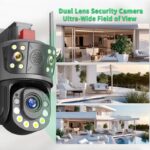 Camera de Supraveghere Wi-Fi ,PTZ, TSS-Y95-W cu Trei Lentile 3MP/3MP+50X Zoom, IR 120m ,Audio Bidirectional, Detectia Miscarii, Slot Card ,App ICSee - imagine 5