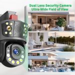 Camera de Supraveghere 4G ,PTZ, TSS-Y95-4G cu Trei Lentile 3MP/3MP+50X Zoom, IR 120m ,Audio Bidirectional, Detectia Miscarii, Slot Card ,App ICSee - imagine 4