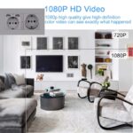 Priza Dubla cu Camera Mini WiFi, TSS-EUC2-2 , Full HD, Inregistrare Audio-Video, Detectia Miscarii, cu Aplicatie Mobila, Alba - imagine 6