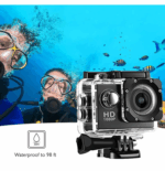 Camera video sport, TSS-SP-HD cu accesorii de prindere pentru bicicleta si casca , husa subacvatica - imagine 5
