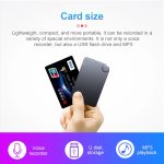 Mini Reportofon Digital ,Card TSS-K2, MP3 Player, Autonomie 150 ore, USB,Anularea Zgomotului, Activare Vocala, Memorie 8GB - imagine 4