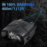 Binoclu Night Vision pentru Vânătoare, foto 30 MP, ecran de 3.0 inch, 5X zoom digital, Infraroșu cu 4 nivele de ajustare, 4K TSS-NV-800 - imagine 3