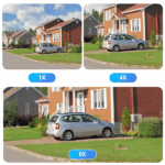 Camera de Supraveghere Profesionala WIFi, TSS-P10-4W Full HD, 2 Lentile 4MP, Zoom digital 8X, Night Vision, Audio-Video ,Detectia Miscarii, Slot card - imagine 4