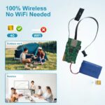 Modul Camera Ascunsa 4G, MOD-4G, Full HD, Inregistrare Audio-Video, Detectia Miscarii, Unghi Larg 120°, Slot Card, cu Aplicatie Mobila - imagine 3