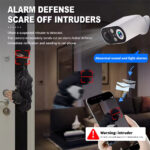 Camera de Supraveghere 4G, TSS-D201, 3MP Full HD, cu Panou Solar, Bullet, Detectia Miscarii ,Vedere nocturna, Rezistenta La Apa IP66 - imagine 5