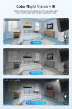 Camera de Supraveghere Profesionala 4G, cu Panou Solar 3,3W, 4MP Full HD, Detectare miscare, APP Control, Night Vision,Waterproof , TSS-S3-4G-PS - imagine 4