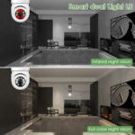 Camera de Supraveghere WIFI, Smart-Bulb PTZ, Tip Bec E27 ,cu Senzor de Miscare, Vedere Nocturna si Aplicatie Live TSS-BULB-A6 - imagine 7