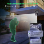 Camera de Supraveghere Profesionala ,PTZ 4G TSS-Y92-4G cu Doua Lentile 3MP/3MP, IR 120m ,50X Zoom, Detectia Miscarii, Slot Card ,App ICSee - imagine 2