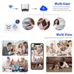 Priza Dubla cu Camera Mini WiFi, TSS-EUC2-2 , Full HD, Inregistrare Audio-Video, Detectia Miscarii, cu Aplicatie Mobila, Alba - imagine 7