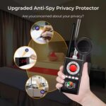 Detector de  Aparate Spion Camere, Microfoane, Localizatoare GPS, Reportofoane, TSS-K88, Detector de Unde Magnetice, Scanare Laser - imagine 5