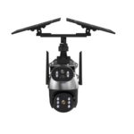 Camera de Supraveghere cu Panou Solar ,PTZ  4G, TSS-Q5M-G, cu Doua Lentile 3MP/3MP, IR 20m ,Detectia Miscarii, Slot Card ,App Ubox - imagine 5