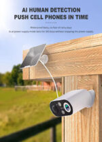 Camera de Supraveghere 4G, TSS-D201, 3MP Full HD, cu Panou Solar, Bullet, Detectia Miscarii ,Vedere nocturna, Rezistenta La Apa IP66 - imagine 7