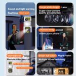 Camera de Supraveghere WIFI/IP ,PTZ , TSS-S291, cu 2 Lentile , 4MP/4MP Ultra HD, Night Vision, Audio bidirectional ,Detectia Miscarii, Slot card - imagine 7