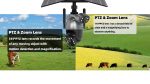 Camera de Supraveghere cu Panou Solar ,PTZ  4G, TSS-Q5M-Z, cu Doua Lentile 3MP/3MP, IR 40m ,50X Zoom, Detectia Miscarii, Slot Card ,App Ubox - imagine 6