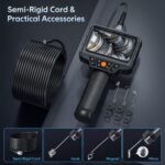 Camera de Inspectie Endoscop Profesionala, 4.3", Full HD, Cablu 5 Metri, Lentila 8mm, Baterie 2000mAh, TSS-G40-M - imagine 5