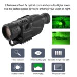 Monocular Night Vision pentru Vanatoare, Foto, Video, Zoom 5X, IR 200m, TSS-NV-300 - imagine 6
