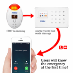Senzor de fum si monoxid de carbon alarma sonora si luminoasa,compatibil HUB-uri wifi - imagine 4