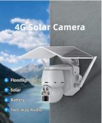 Camera de Supraveghere Profesionala cu Panou Solar TSS-Q7A-4G