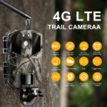 Camera de Vanatoare Profesionala 4G Livestream E20G, cu Panou Solar 3W, Foto14MP, 2.7k Video, IR 20m, Waterproof - imagine 7