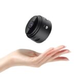 Camera Spion de supraveghere WiFi,A9 Senzor de miscare, HD, 1080, Negru - imagine 2