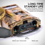 Cameră de vânătoare TSS-001B, Foto 8MP, Full HD 3MP, Audio-Video, IR 15m, cu Stocare Imagini și Video pe Card SD - imagine 4