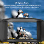 Binoclu Night Vision pentru Vânătoare, foto 30 MP, ecran de 3.0 inch, 5X zoom digital, Infraroșu cu 4 nivele de ajustare, 4K TSS-NV-800 - imagine 5