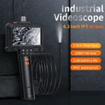 Camera de Inspectie Endoscop Profesionala, 4.3", HD, Cablu 5 Metri, Lentila 8mm, Baterie 2000mAh, TSS-G60-M - imagine 2