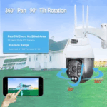 Camera de Supraveghere PTZ 360 Profesionala 4G BAH-200, 5mpx, 40X Zoom motorizat, IR 200m - imagine 3