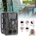 Camera de vanatoare WIFI, TSS-801B-W, Foto 24MP, cu Ecran 2.4'', 5MP 1080P,  Video si Audio, IR 20m, cu Stocare pe SD Card si Aplicatie Mobila - imagine 4
