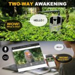 Camera de Vanatoare Profesionala 4G Livestream E20G, cu Panou Solar 3W, Foto14MP, 2.7k Video, IR 20m, Waterproof - imagine 4