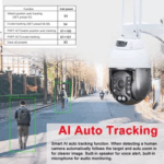 Camera de Supraveghere PTZ 360 Profesionala 4G BAH-200, 5mpx, 40X Zoom motorizat, IR 200m - imagine 7