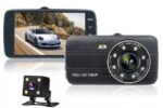 Camera Auto Dubla Fata si Spate ,TSS-JT675, 1080P FHD, Night Vision, Ecran 4", Unghi 170 grade, G-senzor, Slot Card - imagine 6