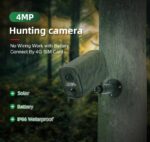 Cameră de vânătoare profesionala 4G TSS-S6C Live, Full HD 4MP, Detectare mișcare, Night Vision, APP Control, Waterproof - imagine 2