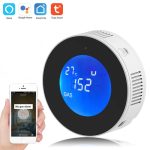 Senzor detector gaz wireless PA210W cu aplicatie mobila TUYA SMART